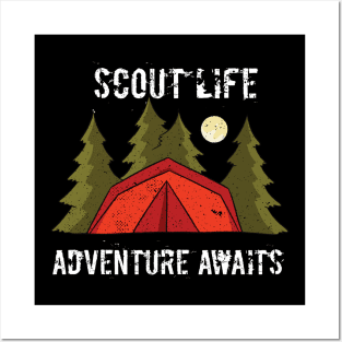 Scout Life - Adventure Awaits Posters and Art